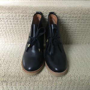 Leather Coach Boots